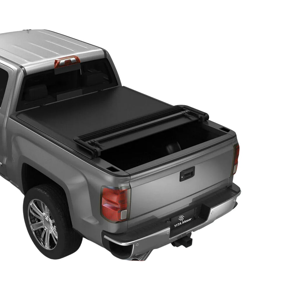 5.7 2020 for 2019 2022 Soft Truck 2023 2021 ft Tonneau Ledkingdomus Fold Cover Bed Quad Dodge Ram 1500