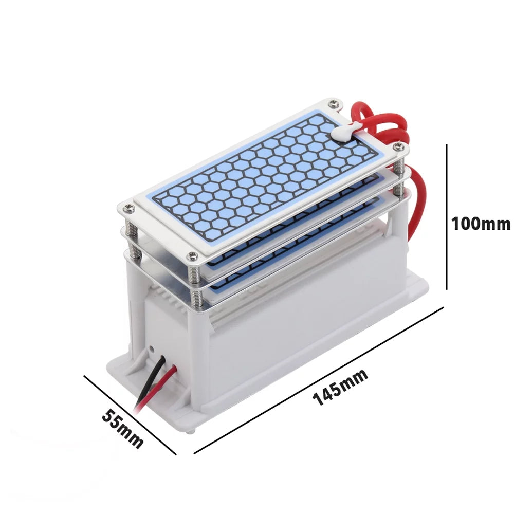Long Portable 15g/h Integrated Tablets CACAGOO Generator Air Purifier Plate liquid Life Ceramic Three