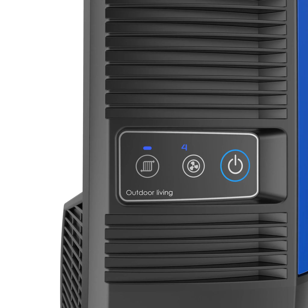 42” 4 Misto Speeds, Power Foot Black Misting 10 with Lasko Fan exterior YF300, Cord, Tower