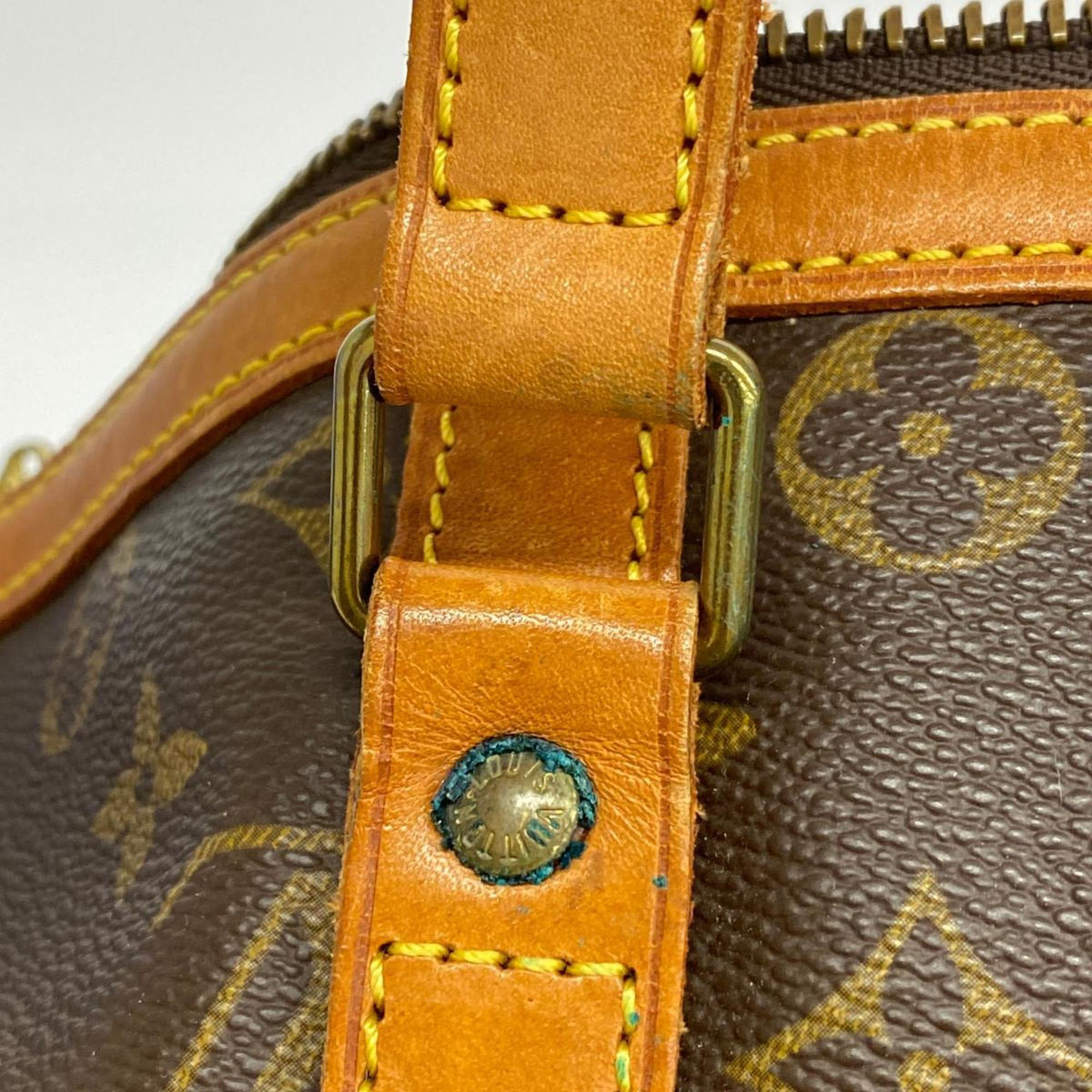 Women's Brown Saxe Men's Boston M41626 (Good) 35 Pre-Owned Souple Bag Monogram
