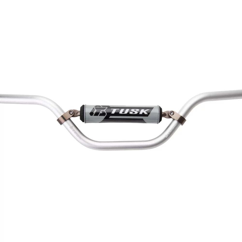 Handlebar Tusk Bend Silver For LEM KX 7/8" CR3 1997 Aluminum Mini T-10