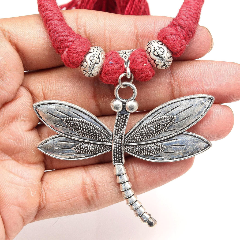 Day 925 Thred Buterfly Silver 20 925 Macrame Jewelry in Mother's Silver Necklace