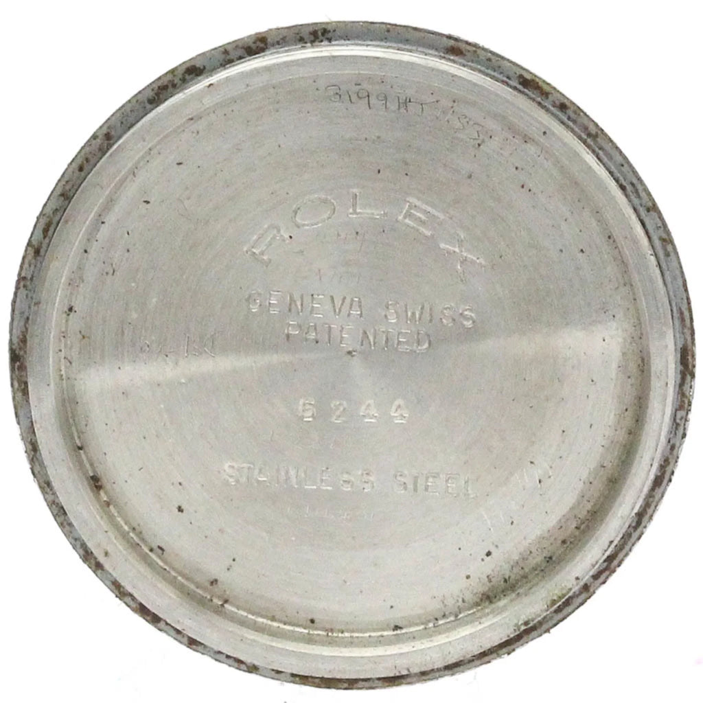 Hand-Winding Vintage Royal Steel Stainless Watch Pre-Owned Oyster 6244 BF560574 (Fair) Mens
