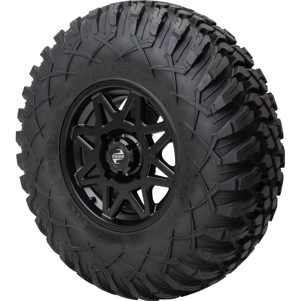 Wheel RR 72 5.0 Tusk X Tintic CAN-AM Black Smart-Shox + RS Turbo Max Maverick 2.0 4/137 Inch X3 2021-2022 For 14x7 Matte