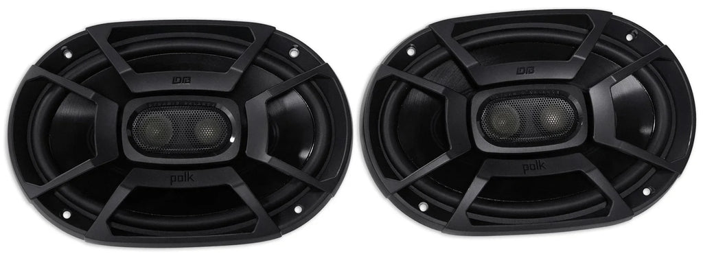 Car Speakers+Headphones 450w Marine/ATV/Motorcycle/Boat DB692 6X9" Audio Polk 2)