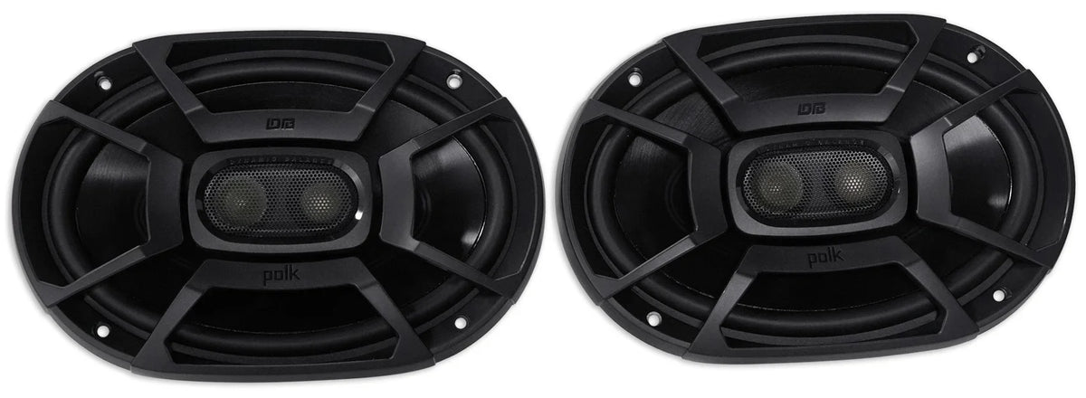 Car Speakers+Headphones 450w Marine/ATV/Motorcycle/Boat DB692 6X9" Audio Polk 2)