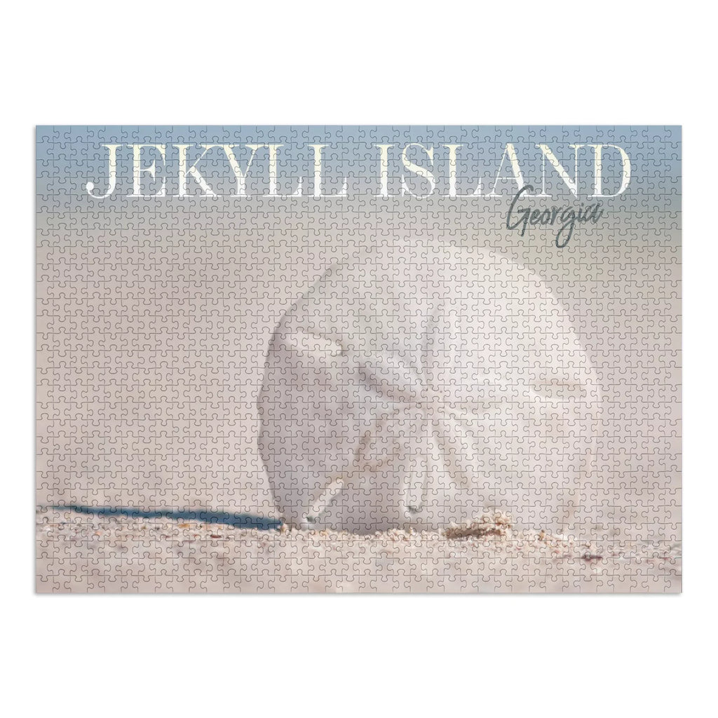 Dollar Puzzle, Jigsaw Challenging Island, Sand dimension Family, on USA) Georgia, 19x27, Made (1000 for in and Puzzle Adults Beach Piece Jekyll