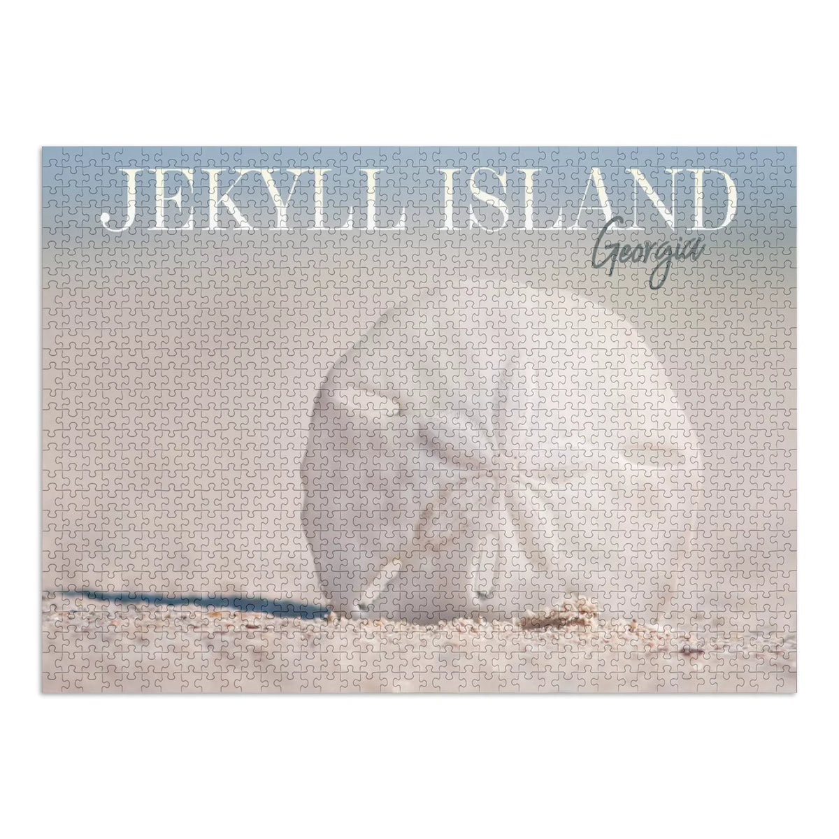 Dollar Puzzle, Jigsaw Challenging Island, Sand dimension Family, on USA) Georgia, 19x27, Made (1000 for in and Puzzle Adults Beach Piece Jekyll