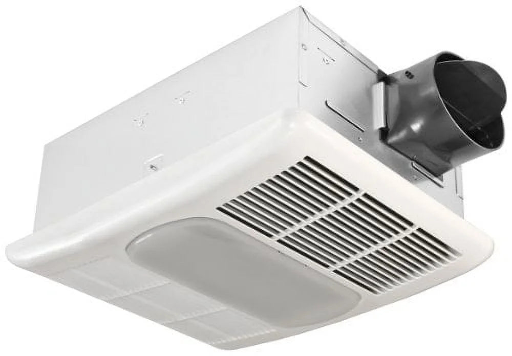 Exhaust Delta and CFM Fan with Heater Bath Light BreezRadiance 80 RAD80L