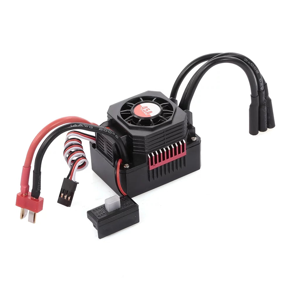 Brushless Car BEC ESC Motor Truck RC for 4370KV 1/10 with 45A Waterproof F540 SURPASS HOBBY Eccomum