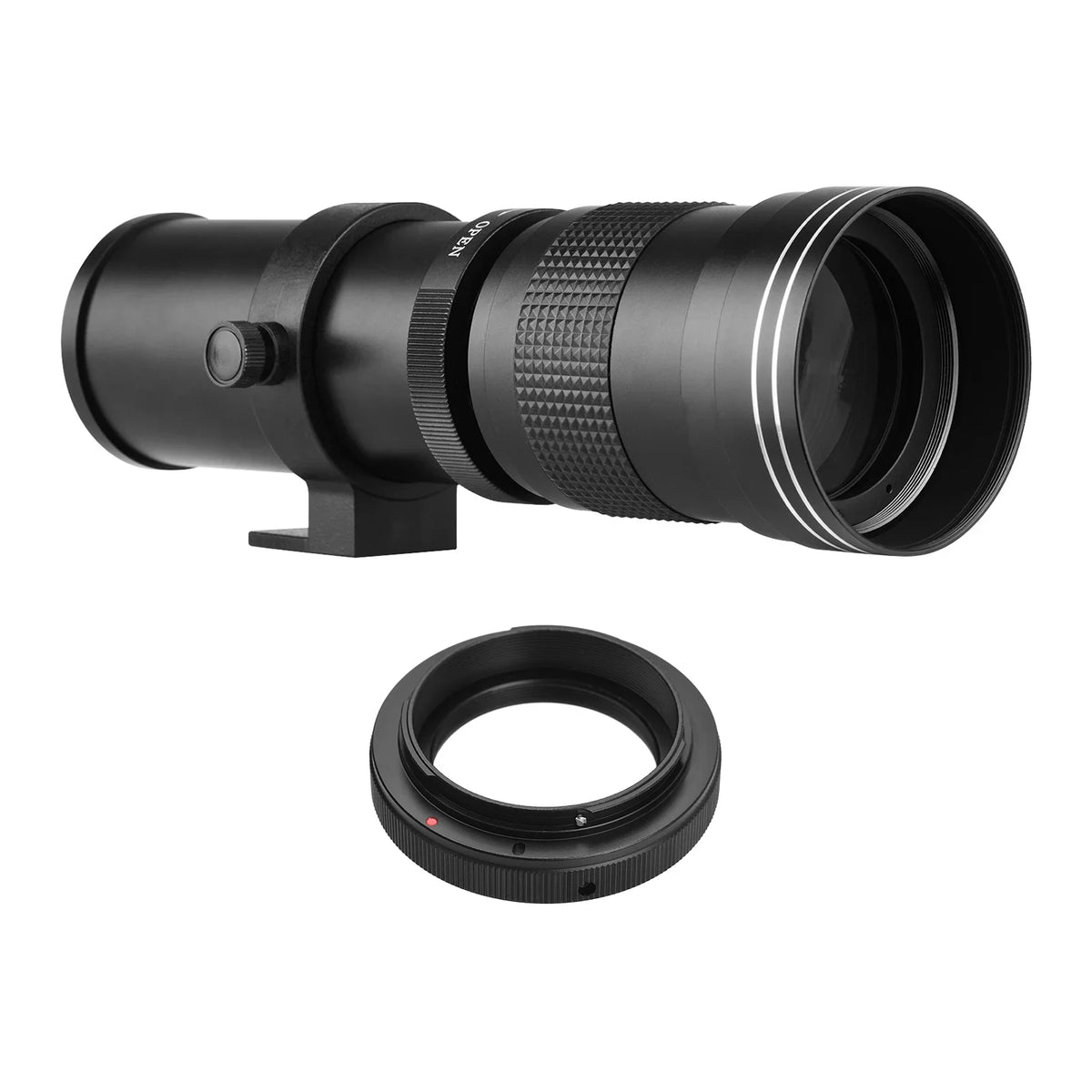 T6s F/8.3-16 Mount Universal MF T7s Telephoto 7D 60Da Replacement Ring Canon 77D Adapter 420-800mm 70D Super T6 6D EF-Mount 80D Cameras for Thread 60D T 5D Lens Camera 50D Zoom Suzicca with 1/4 T7i