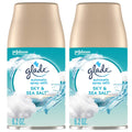 Home Refill, For Freshener 2 And Salt, Count 6.2 Air Oz, Automatic Bathroom, Glade & Spray Sky Sea