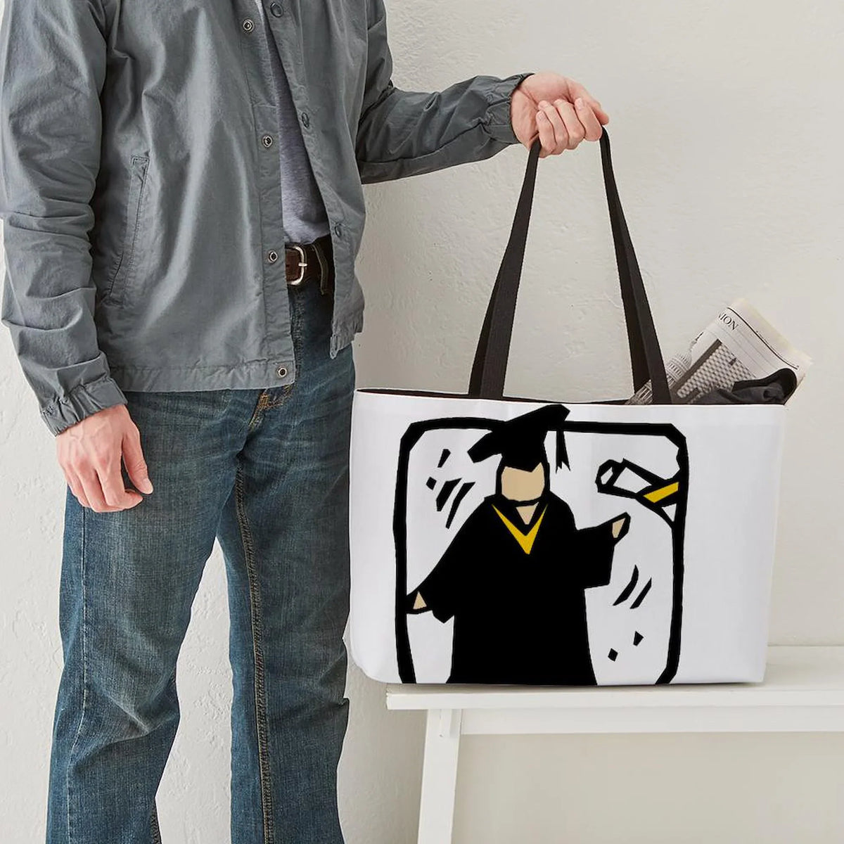 Diploma - Tote Graduation - Graduate Receiving CafePress Large Weekender
