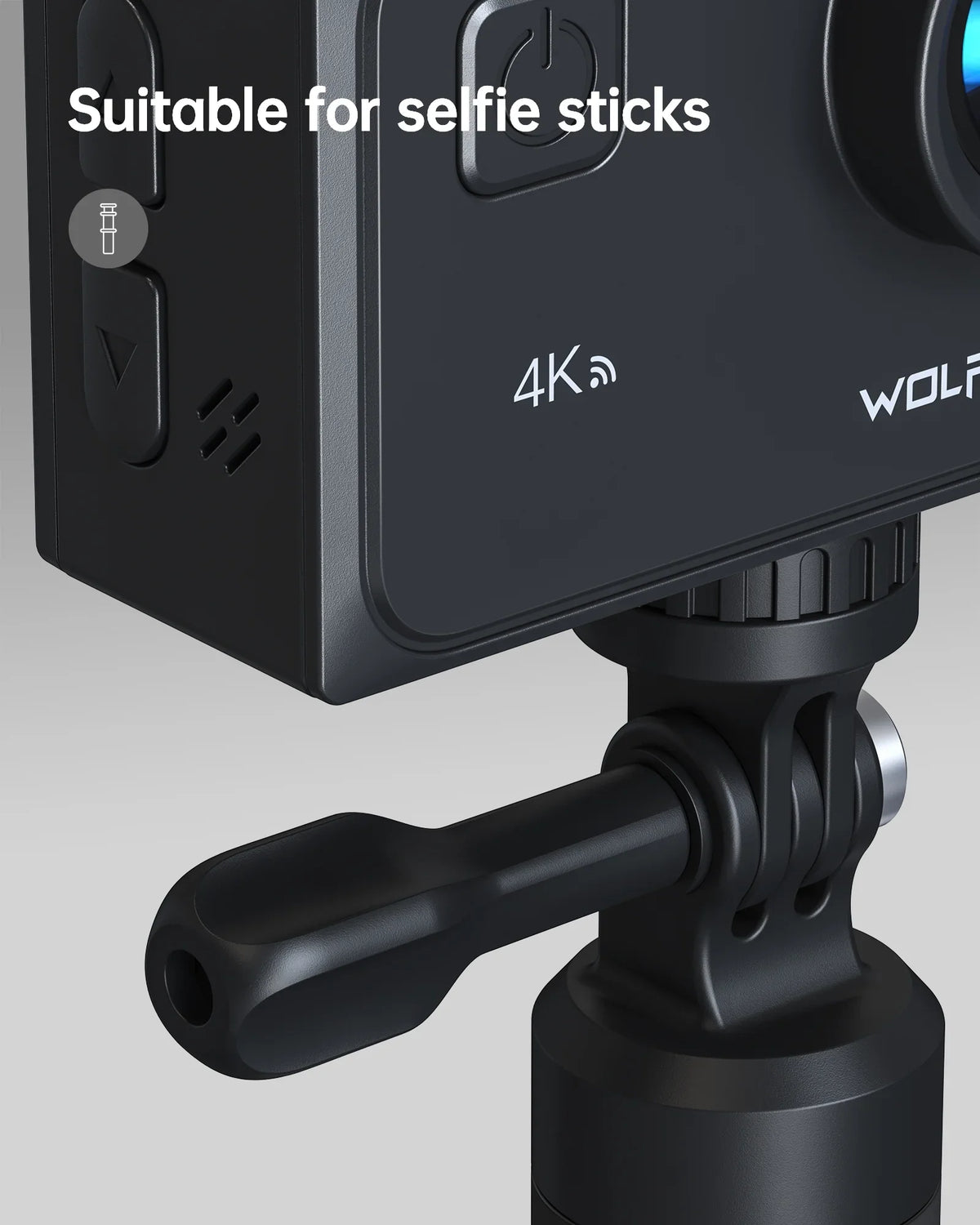 Cam Control Camera Angle EIS Camera Camera Screen WF 40M Action with 60FPS Underwater Waterproof Touch 4K 170° Remote Sport Wide 24MP Vlog