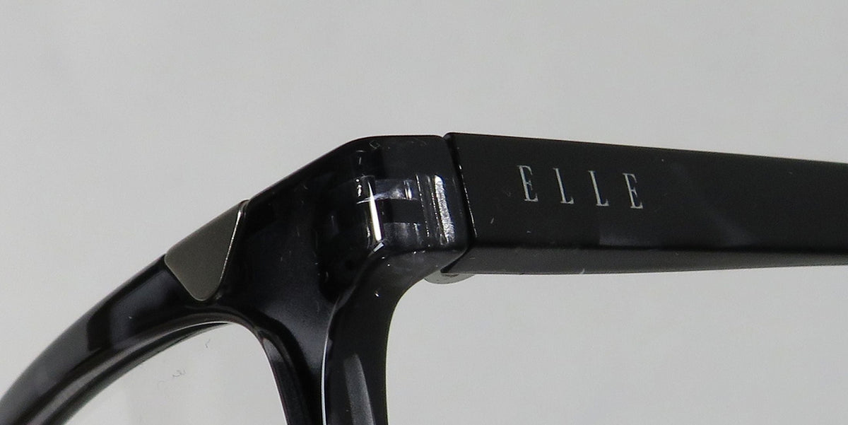 AFFORDABLE FRAME FULL-RIM CAT ELLE DESIGNER EYE LENSES NEW GRAY 13425 EYEGLASSES/SPECTACLES DEMO WOMENS/LADIES 53-15-140 BUDGET EYE CAT CASUAL