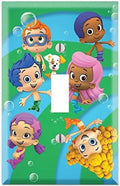 Bubble Guppies Single Toggle - Plate Wall Wallplate Switch Cover Decor
