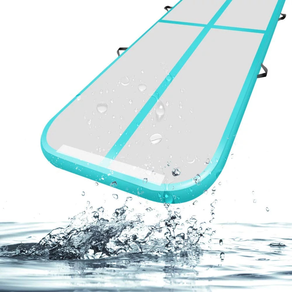 5M*1M*0.2M Air Electric Gymnastics for Practice airtrack Pump Tumbling,Parkour, Gymnastics, Track Home air mat Floor with Inflatable Fbsport Tumbling