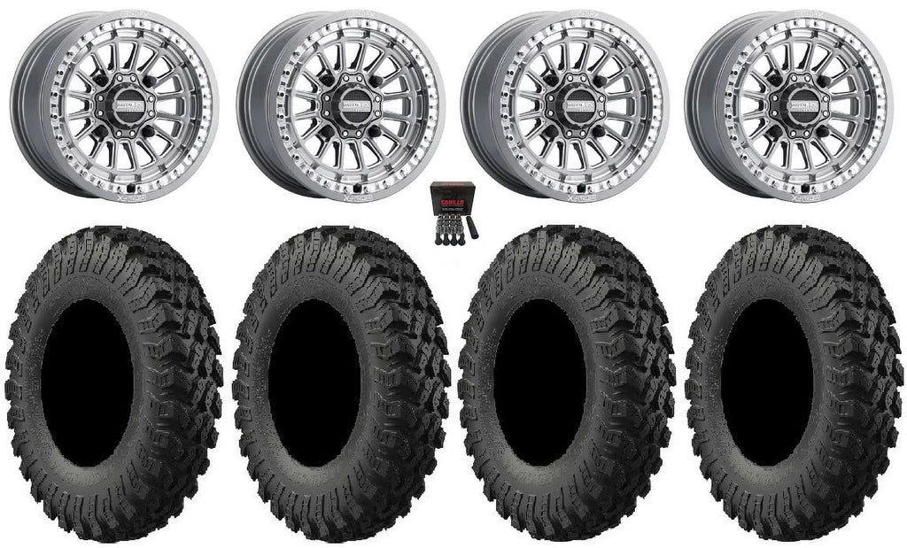 Can-Am Delta Bdlk 1000 32" MetalFX / X3 Honda Talon 15" Maverick / Gm Tires MotoRally Wheels Pioneer CC