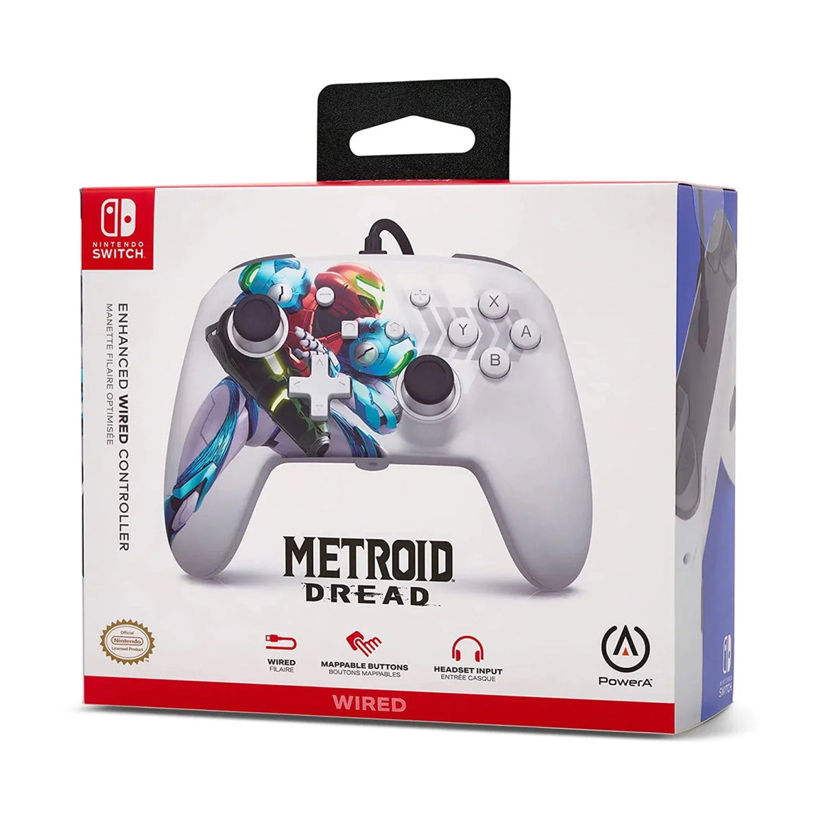 Metroid Switch Accessory] Nintendo - PowerA for Enhanced [Nintendo Controller Switch Wired Dread