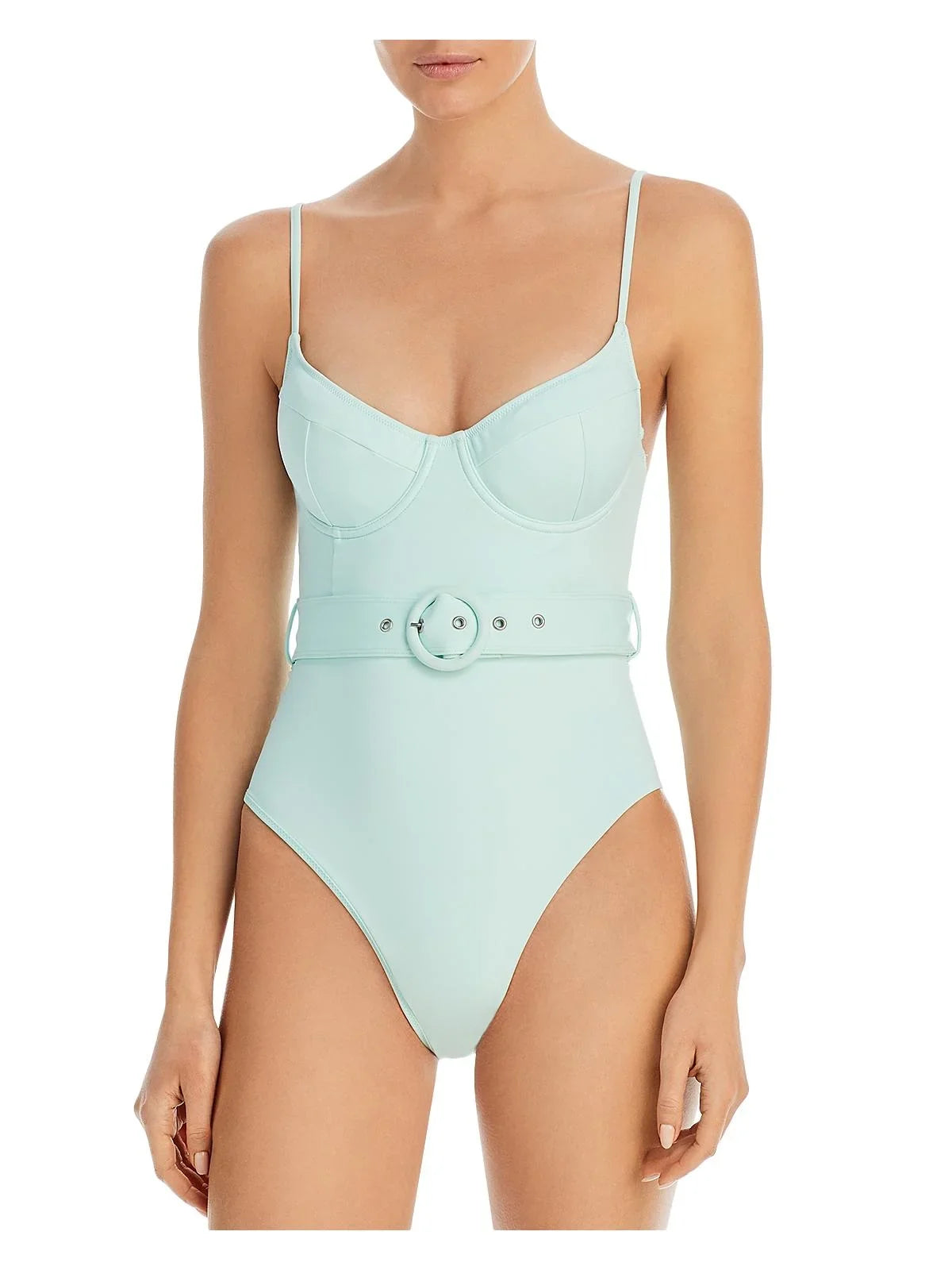 Swimsuit Nylon Simkhai Buckle Womens Jonathan One-Piece