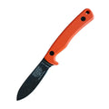 G10 1095 Black & Knives Carbon ESEE Ashley Steel Blade Orange Game AGK-OR Fixed Knife