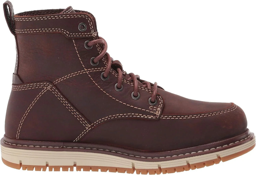 Alloy Women's Work Jose KEEN San Wedge 5 Gingerbread Toe Boots Utility 6