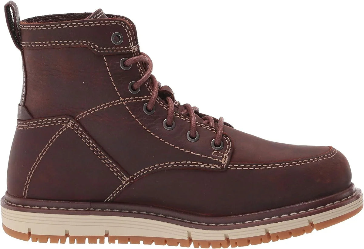 Alloy Women's Work Jose KEEN San Wedge 5 Gingerbread Toe Boots Utility 6