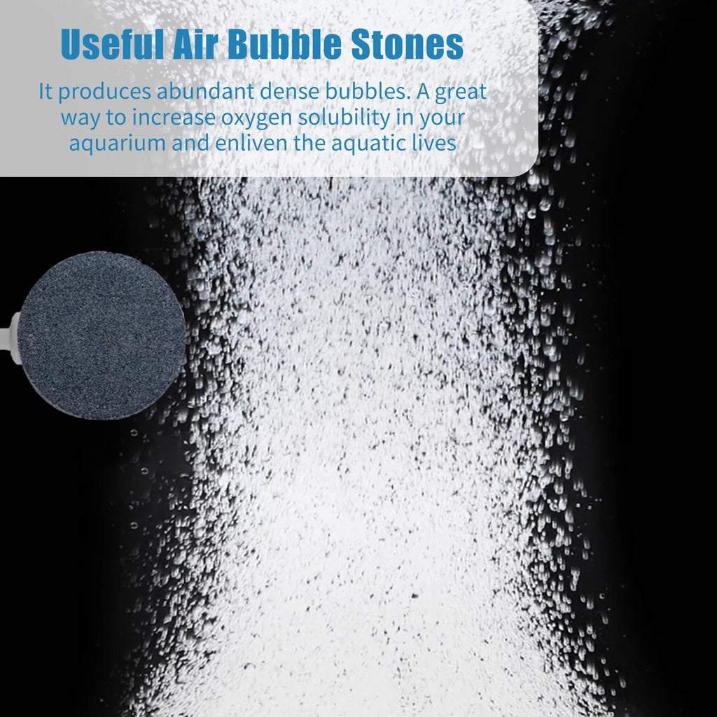 Pool Plug-in Solar Pump Ideal Aerator Pipe Uteam Garden Air Fish for for Aquarium Bubble with Pond 2W Tank Powered Stones