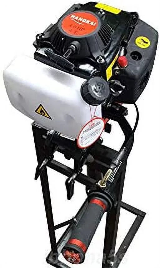 Shaft Fishing Inflatable Propeller Engine Boat 3.6HP Motor Duty Cooling Outboard Miumaeov Shaft Air 2 CDI Stroke System Trolling Heavy Tiller Control