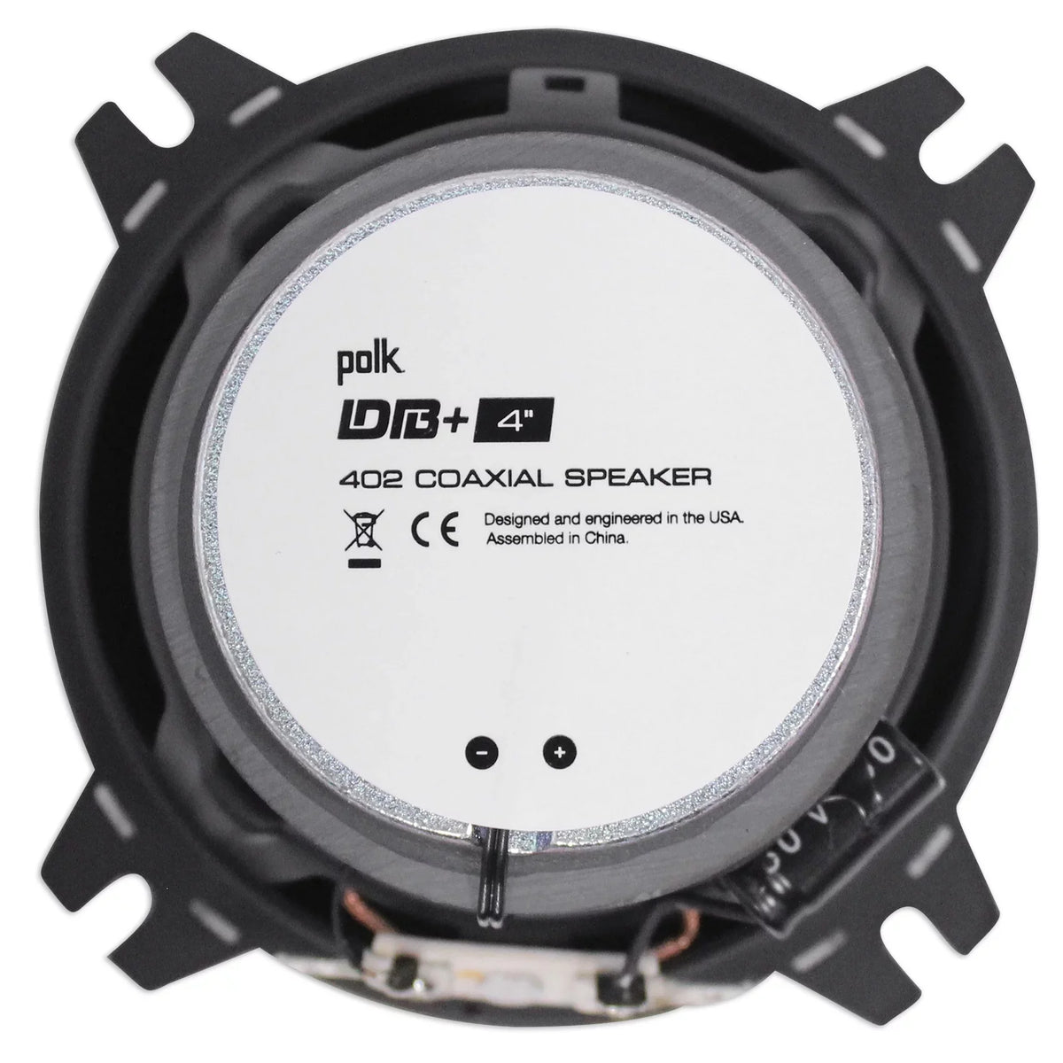 Amp Chrome (2) ATV/UTVCART For Tower 2-Channel 4" Polk Audio Speakers+MTX