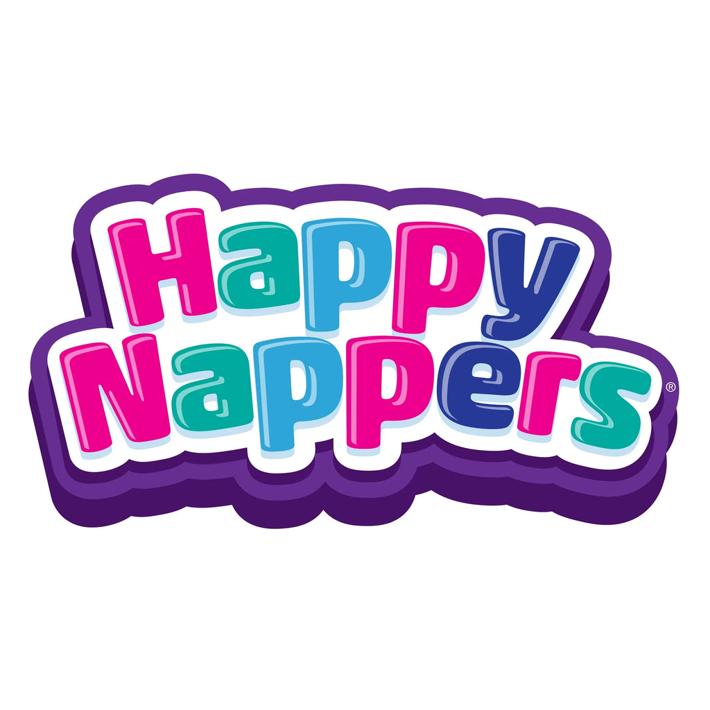 Nappers Plush Unicorn Toy Happy Sleeping Pillow and One, in Sack
