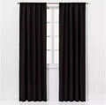 Panel 63"x50" Henna 62 Blackout Curtain - Black Project