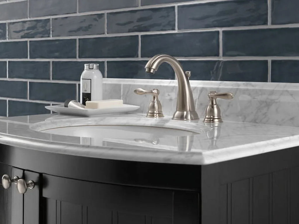 Delta Delta 35996Lf-Bn Windemere Faucet Lavatory Widespread Faucet