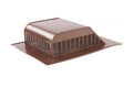 in. Flow Louver Vent (FBC) Area Pack) Master Net sq. Back 60 Brown Aluminum Roof in - Free GAF (8 Slant