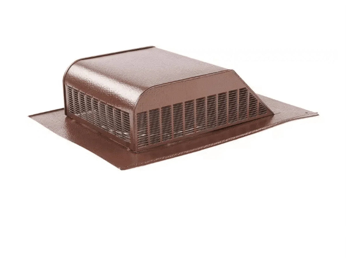 in. Flow Louver Vent (FBC) Area Pack) Master Net sq. Back 60 Brown Aluminum Roof in - Free GAF (8 Slant