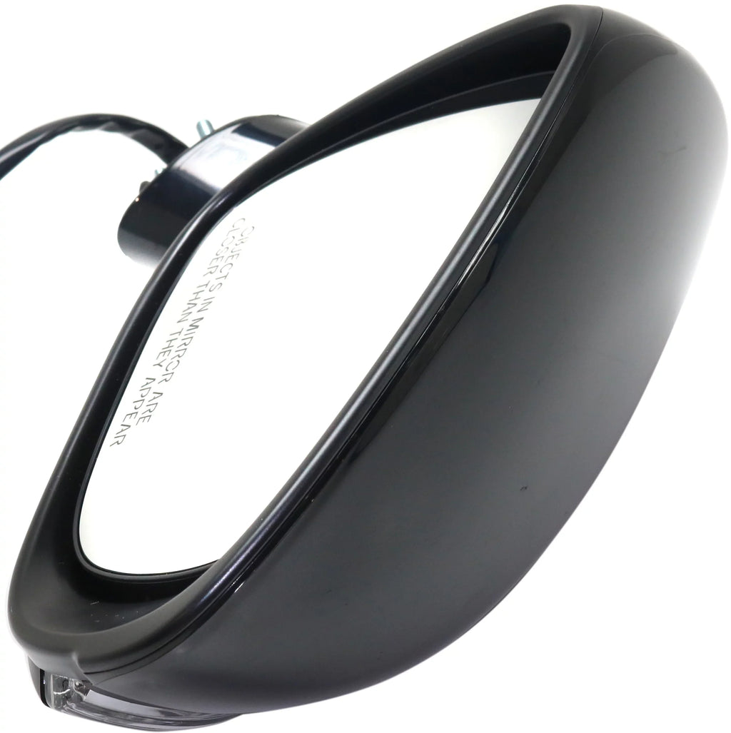 Compatible Mirror Kool-Vue CT200h Black Side Heated Lexus Light Passenger Textured In-housing Right With 2014-2017 Signal
