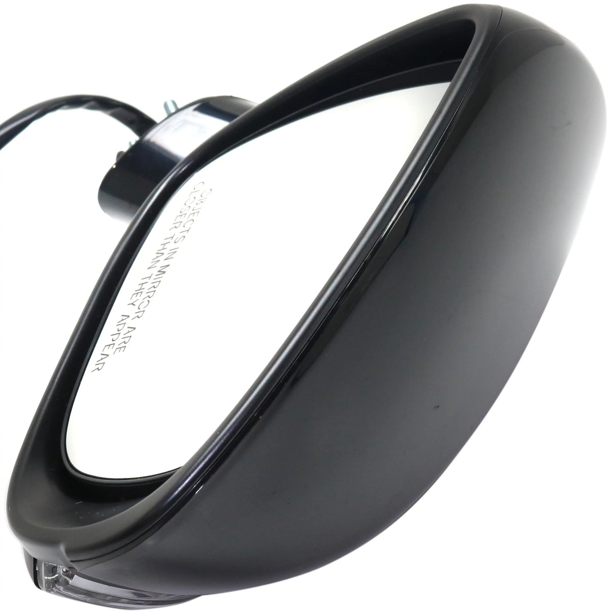 Compatible Mirror Kool-Vue CT200h Black Side Heated Lexus Light Passenger Textured In-housing Right With 2014-2017 Signal