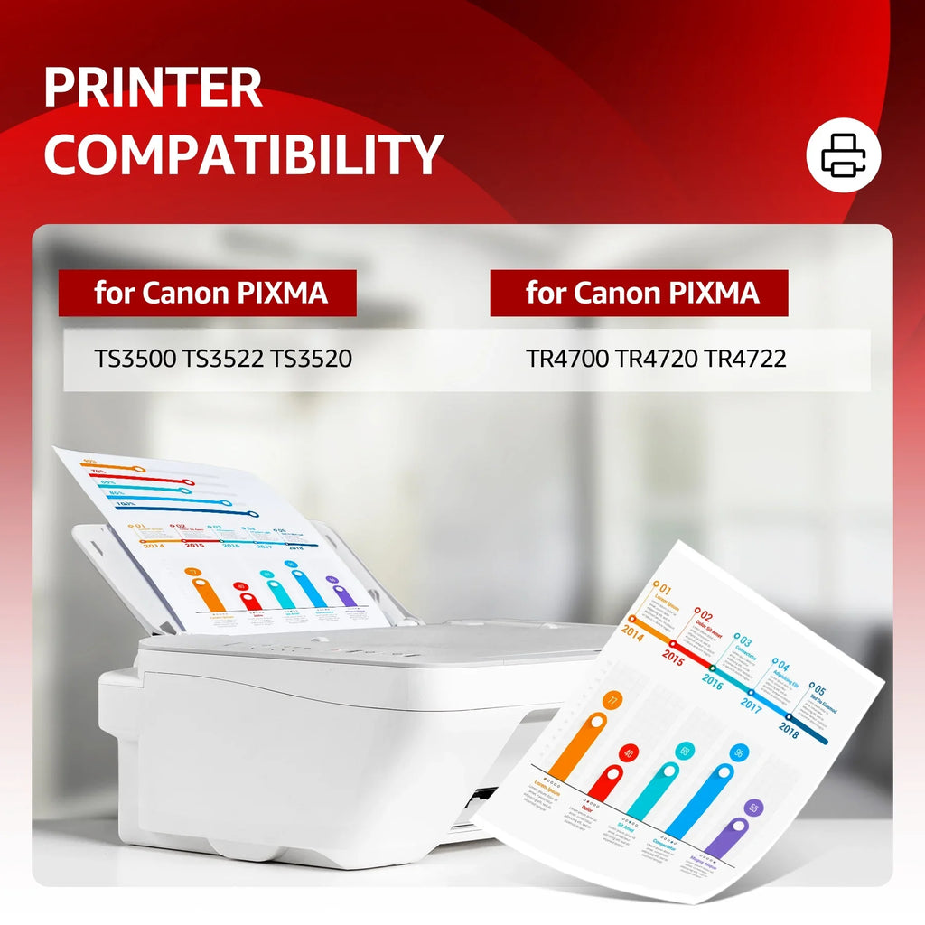 PG-275/CL-276 Canon TS3500 TR4700 PG-275XL Multi and Canon Black Black TR4720 use Printers(Black, TS3520 Cartridge Pack Ink Pack) TS3522 Ink PIXMA Color for 2 with Cartridge