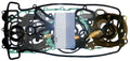 HO FX YAMAHA IS 1100CC 2008 COMPLETE WITH JET COMPATIBLE 2004 NEW 2007 2006 KIT GASKET 2005 SKI