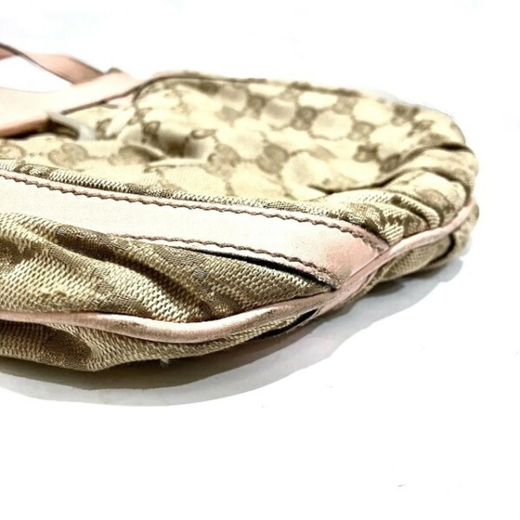 Canvas 203257 Abbey Ladies Pre-Owned Bag GG Shoulder (Good)