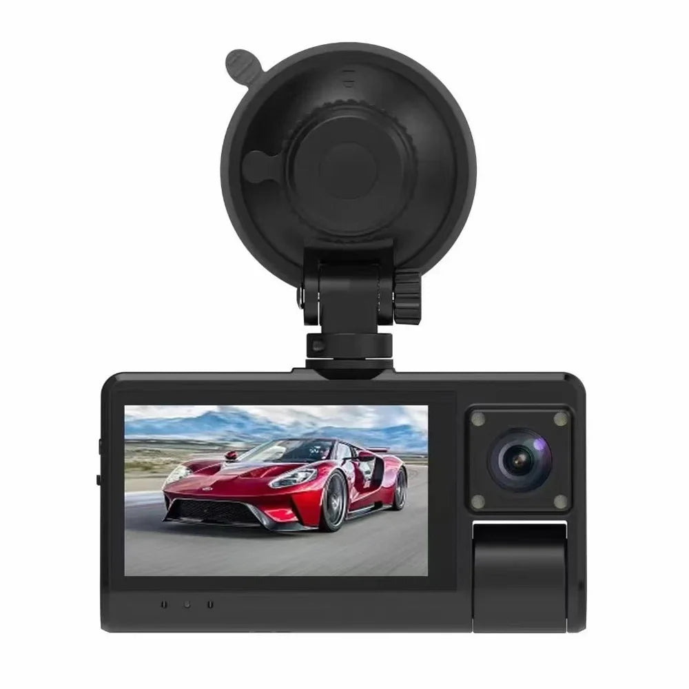 Cam, Auto Clear for OWSOO Safety Touched Rearview Dash Screen Angle, Video Driving Wide Mirror with Car Recorder Recording