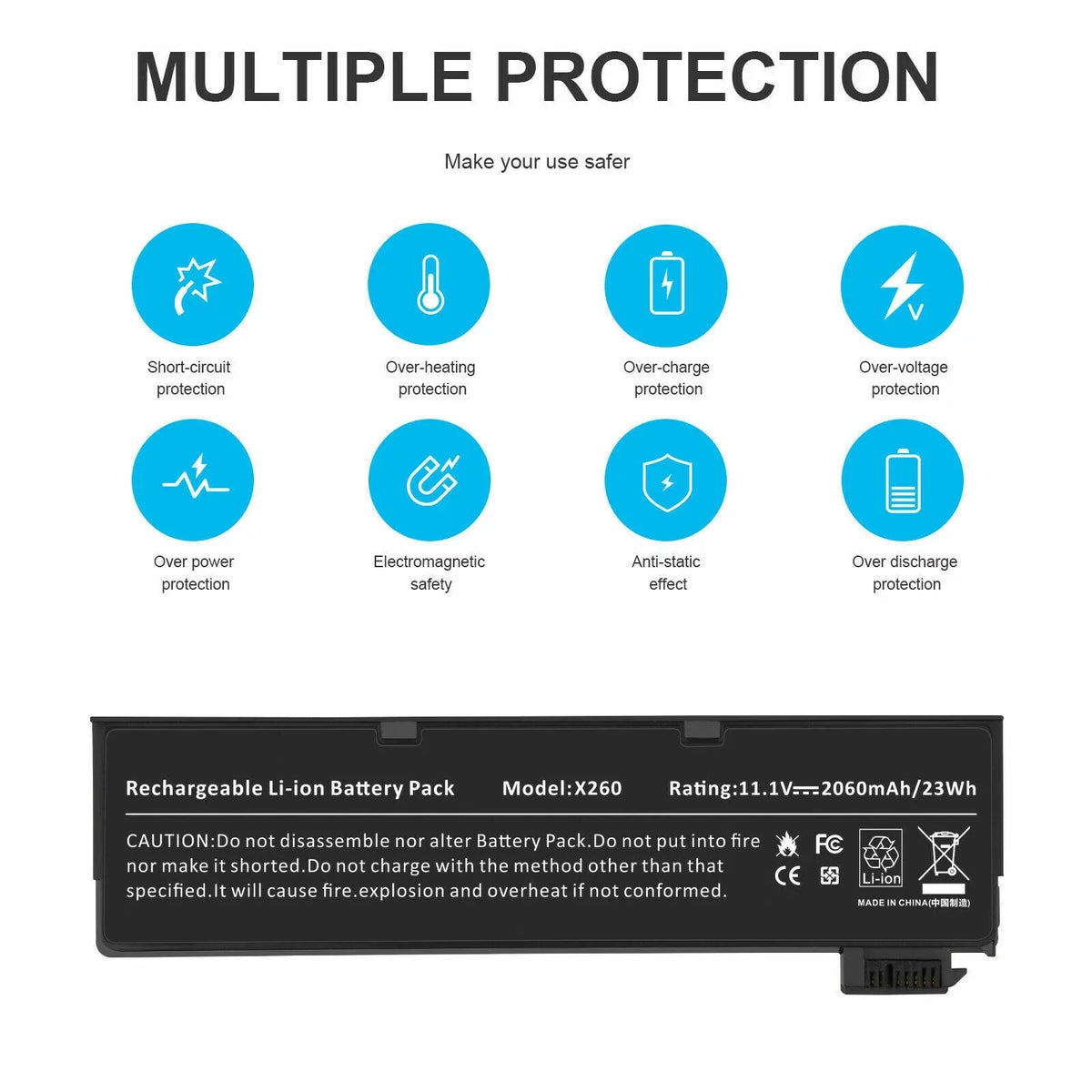 T470p T460 Battery Lenovo New For T440 L460 ThinkPad T550 T460p T450 L450 24Wh