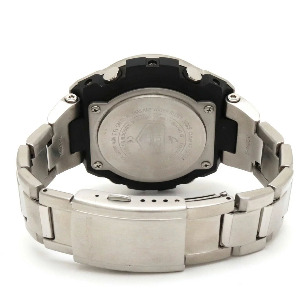 steel Watch tough G multiband GST-W110D Casio 6 solar SS (Good) G-STEEL CASIO Pre-Owned men's black G-Shock