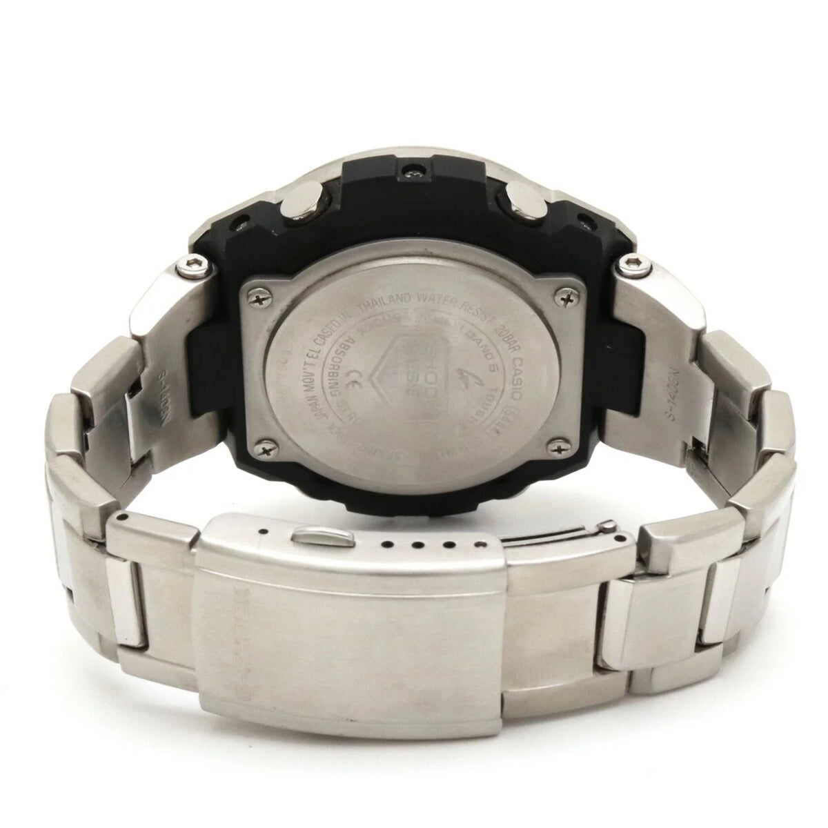 steel Watch tough G multiband GST-W110D Casio 6 solar SS (Good) G-STEEL CASIO Pre-Owned men's black G-Shock