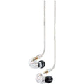 & Mic Shure Isolating Over-the-Ear SE215 Clear 3.5mm Cable Earphones with iOS/Android Stereo Sound Universal Remote for Devices,