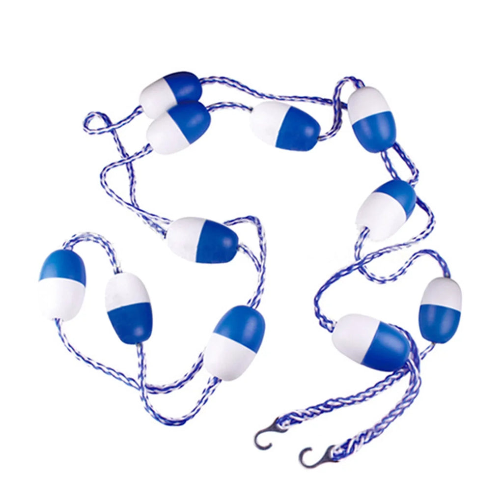 Divider Safety Divider Cordon Lin Pool White Lane Pool Rope Pool 5m Safety Float Lines and 16.4 / Festnight ft Rope Blue