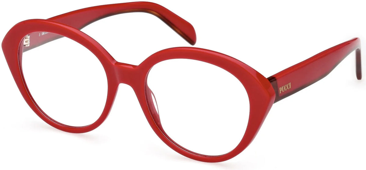 / Pucci 5223 Emilio 069 Red Eyeglasses Red/Havana Light Shiny EP