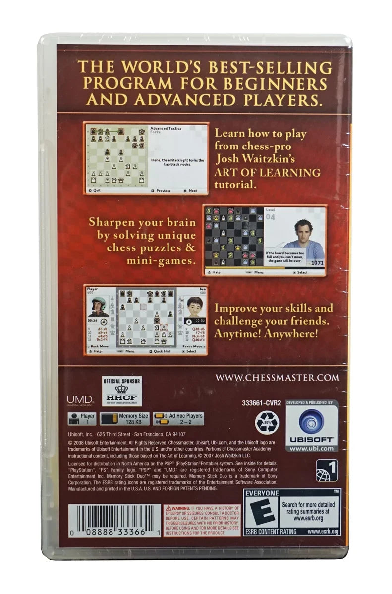PSP Josh Learning The - Art from play Learn of Art Waitzkin Tutorial to from - Chessmaster of Learning
