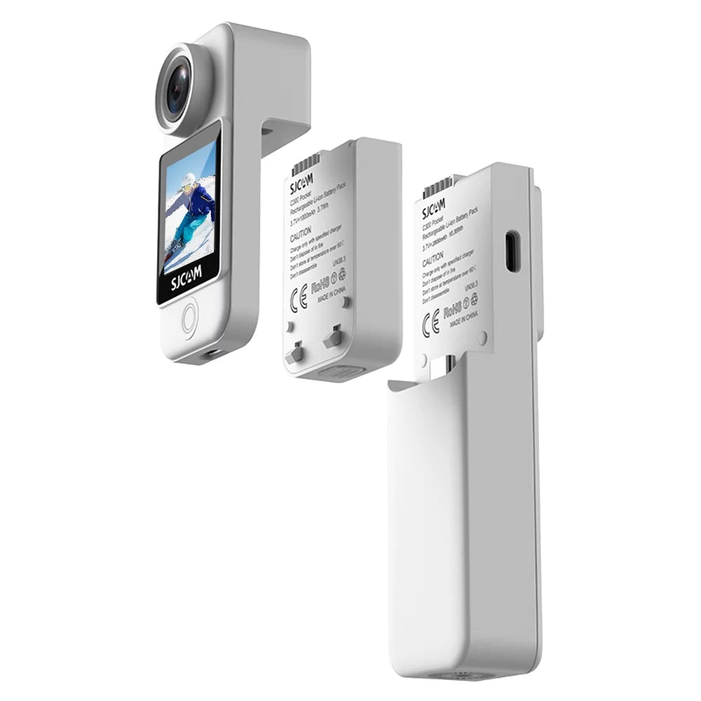 C300 Detachable Touch Battery Extra 30M 30FPS 154° WiFi Lens 5G2.4G 6- Gyro Screens 4K Wide Stabilization Angle an Module Dual Waterproof with Control