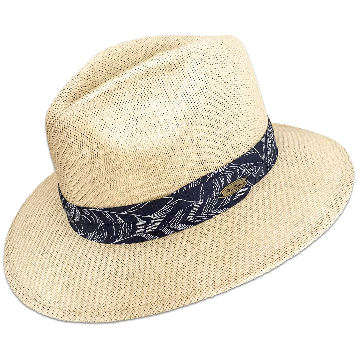 Safari Straw Hat Toyo Matte Men's XL Sun Black